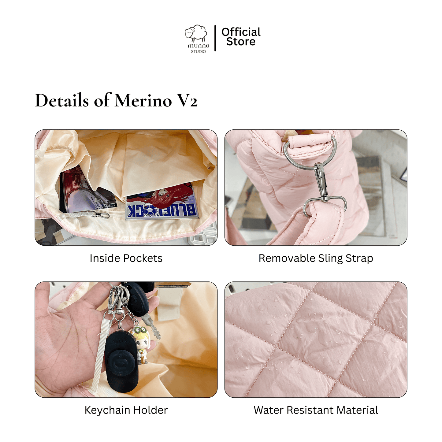 Merino Tote V2 with Sling