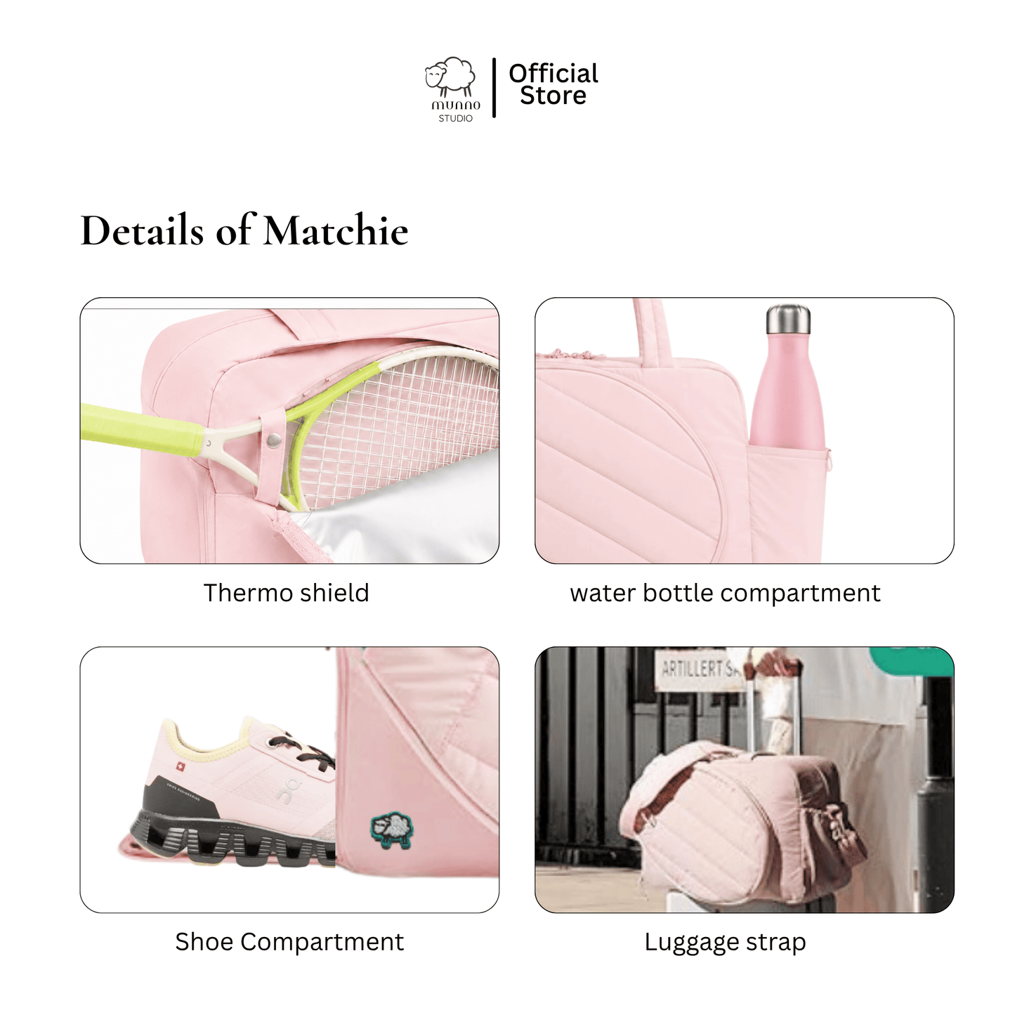 Matchie Tennis Duffle