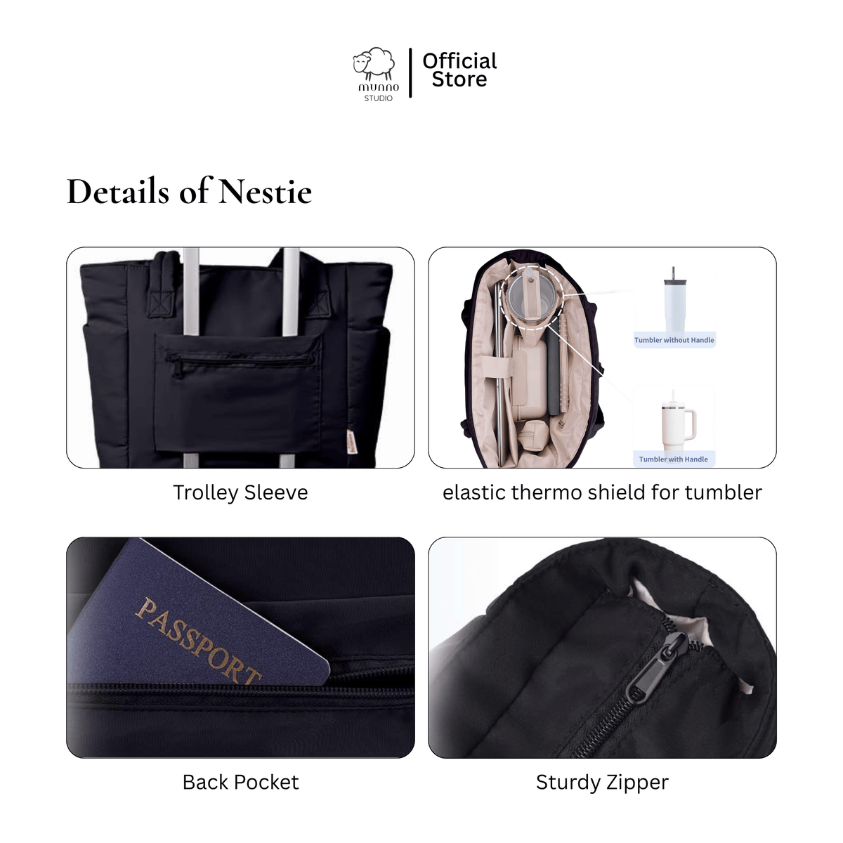 Nestie Organized Tote