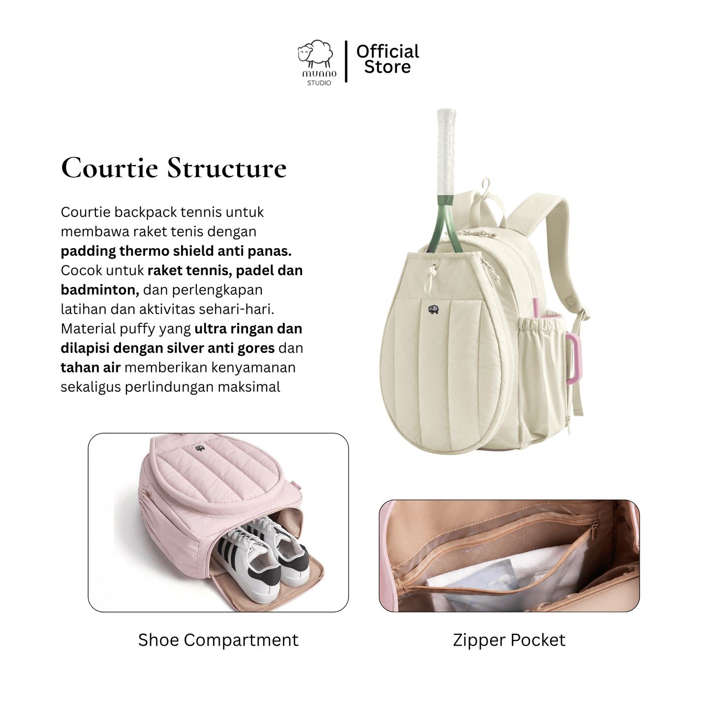 Courtie Tennis Backpack